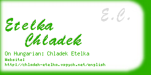 etelka chladek business card